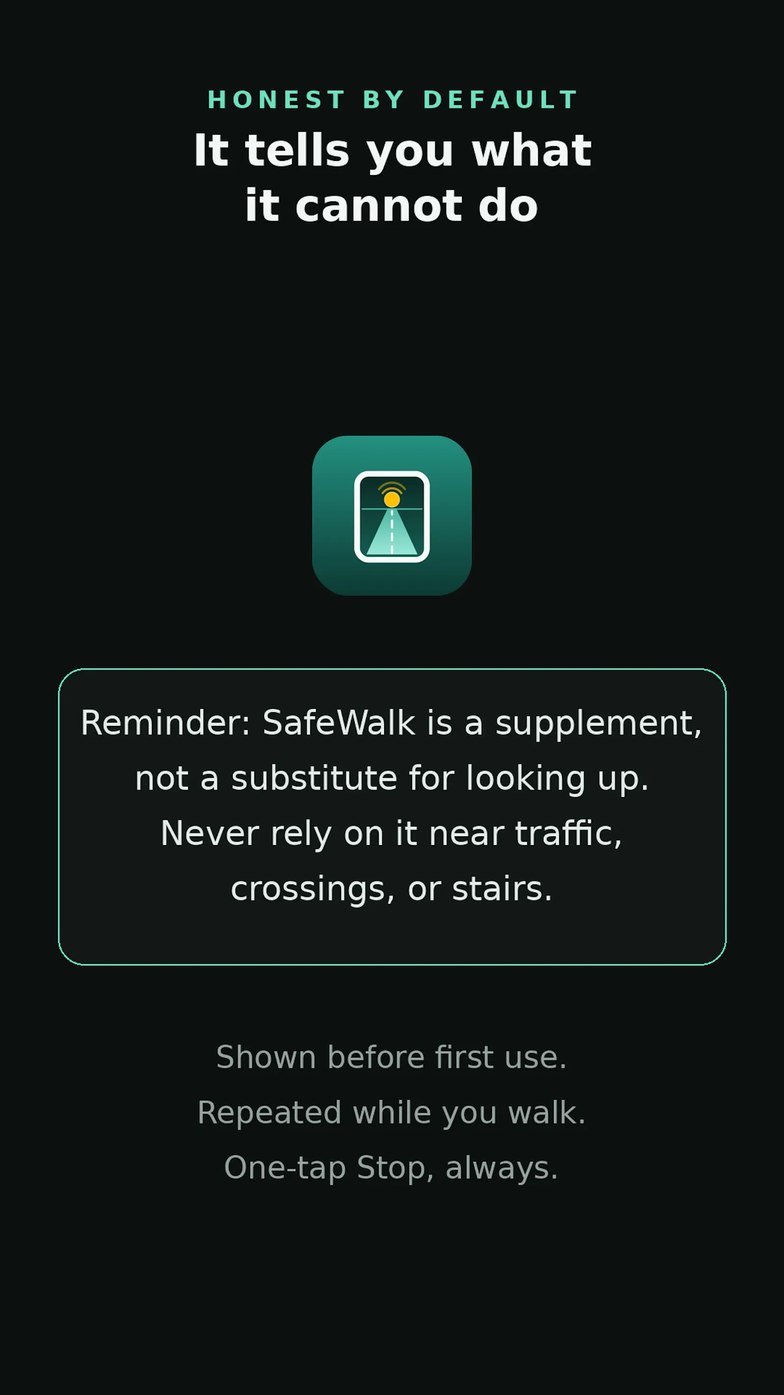 SafeWalk Mirror screenshot 6