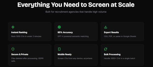 CV Screnner gallery image