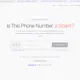 Scam Number Checker