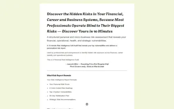 Risk Intelligence Self Audit gallery image