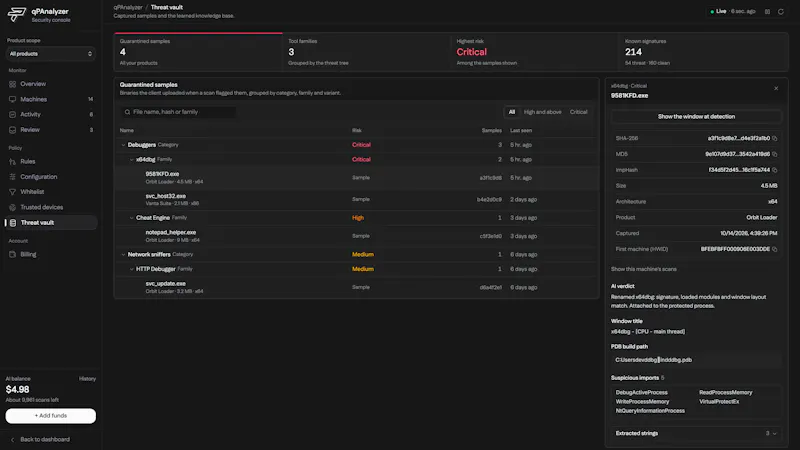 qPAnalyzer by PapelShip screenshot 4