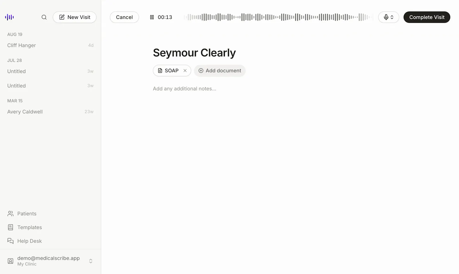 Medical Scribe screenshot 3