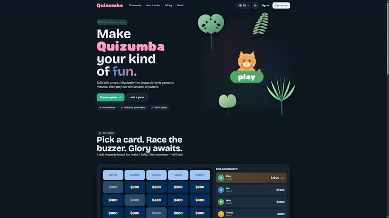 Quizumba screenshot 1
