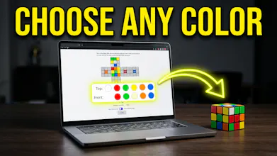 Interactive 3x3 Cube Solver and Coach gallery image