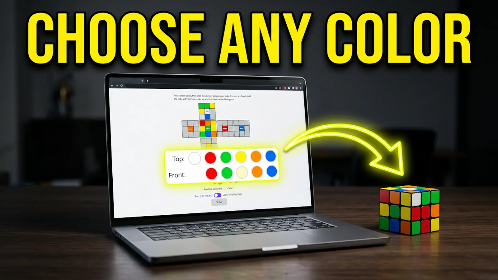 Interactive 3x3 Cube Solver and Coach screenshot 9