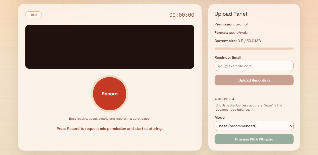 Meeting Memory - Screenshot 3 showing product features and functionality