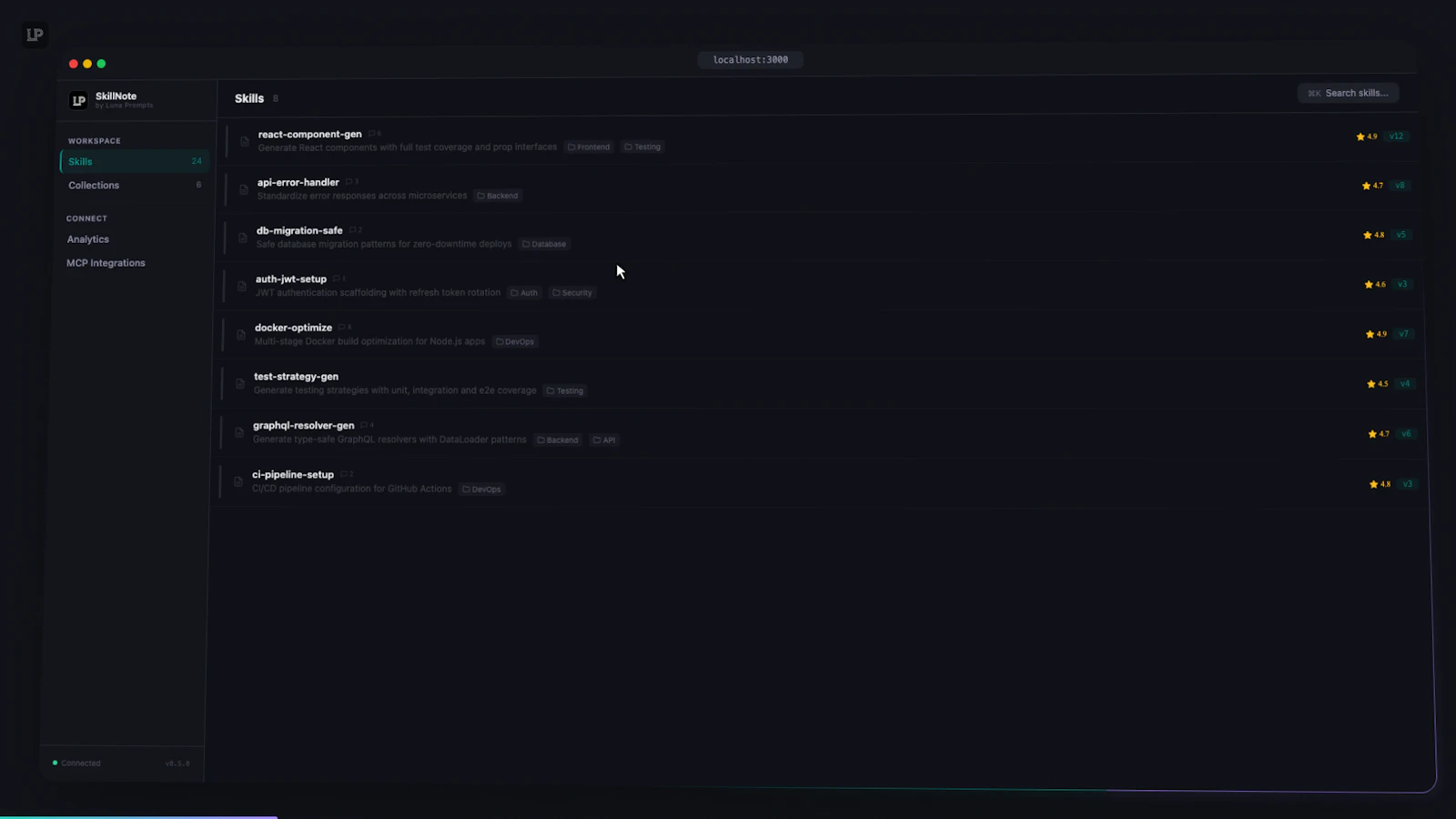 SkillNote screenshot 5