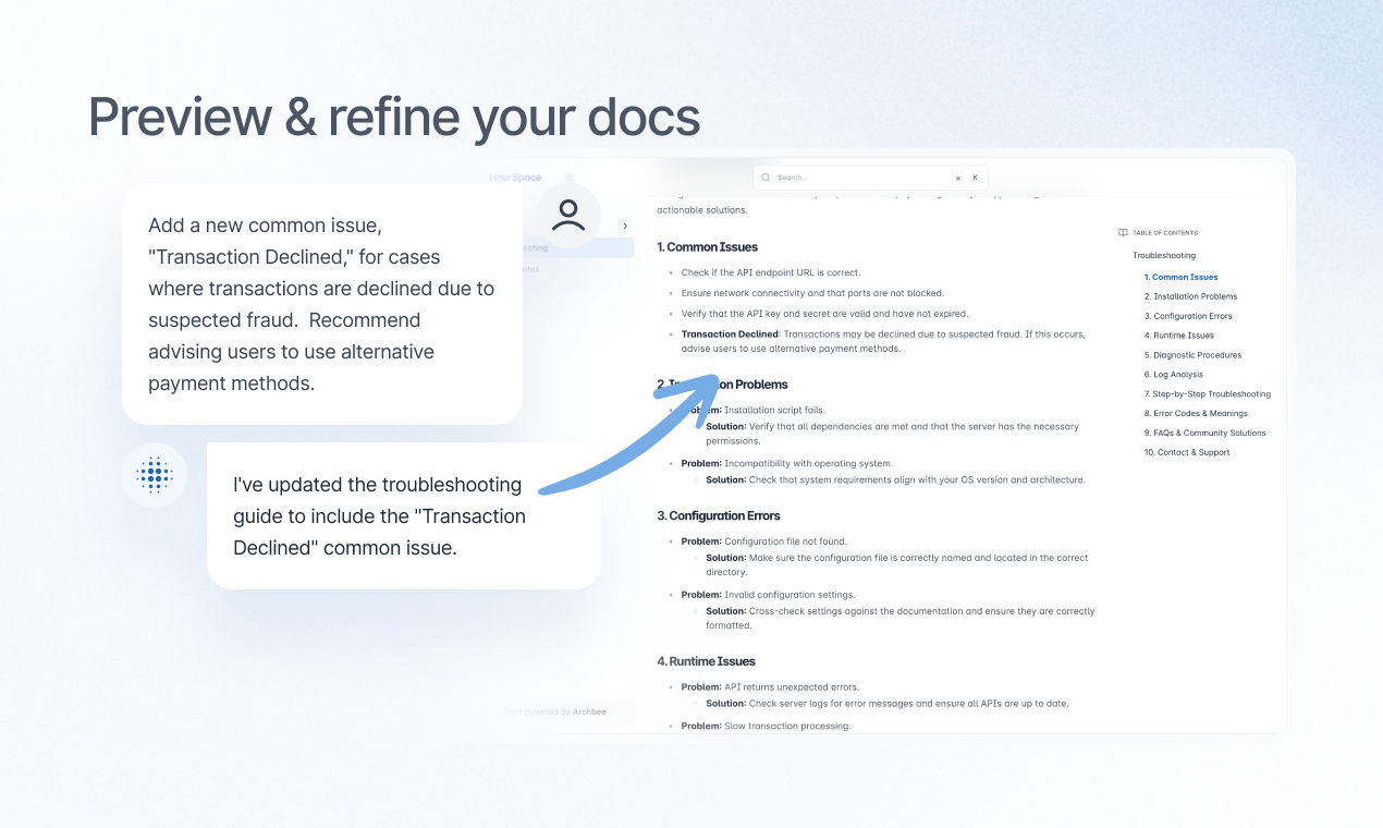 documentation.new - Ship your docs v0 in 1 minute media 4
