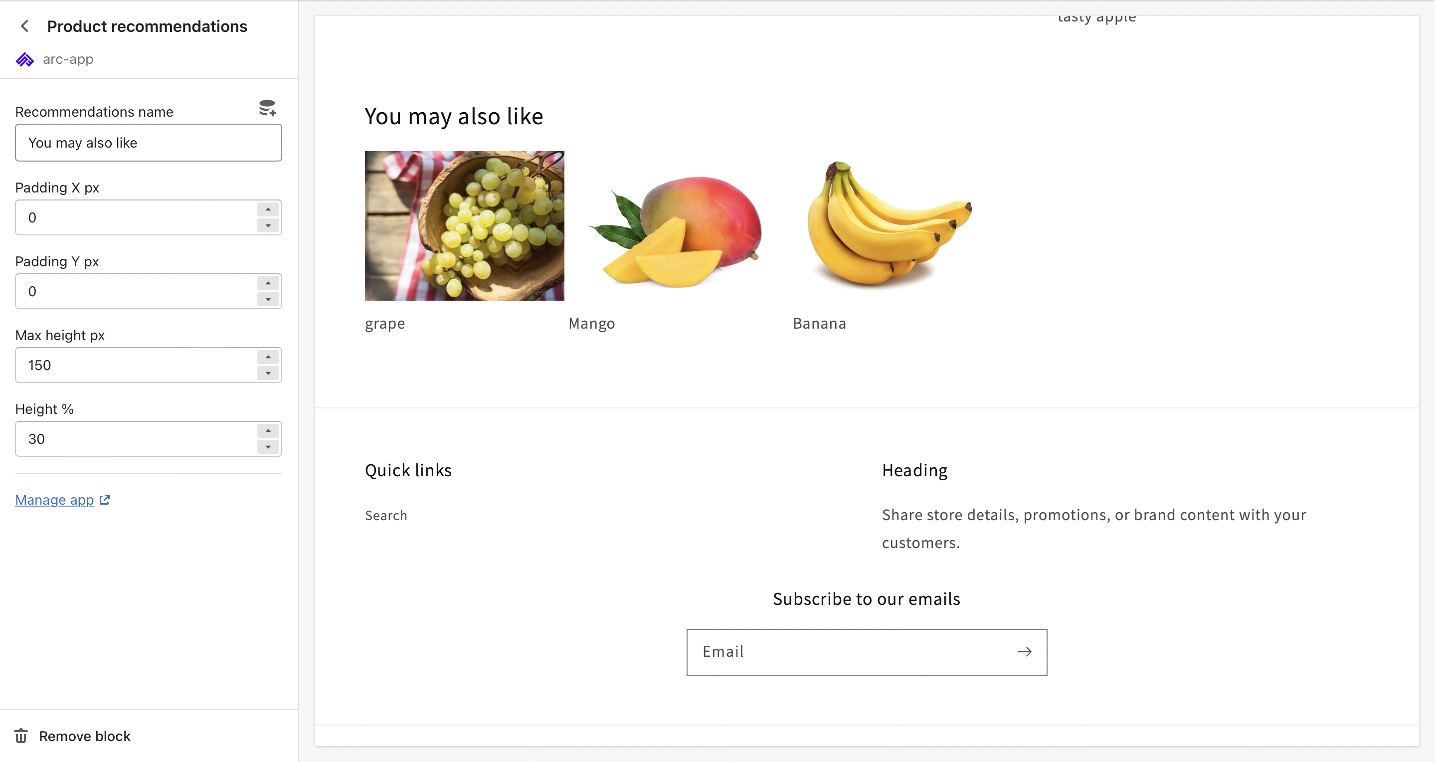 Arc53 ‑ Similar items AI for shopify gallery image