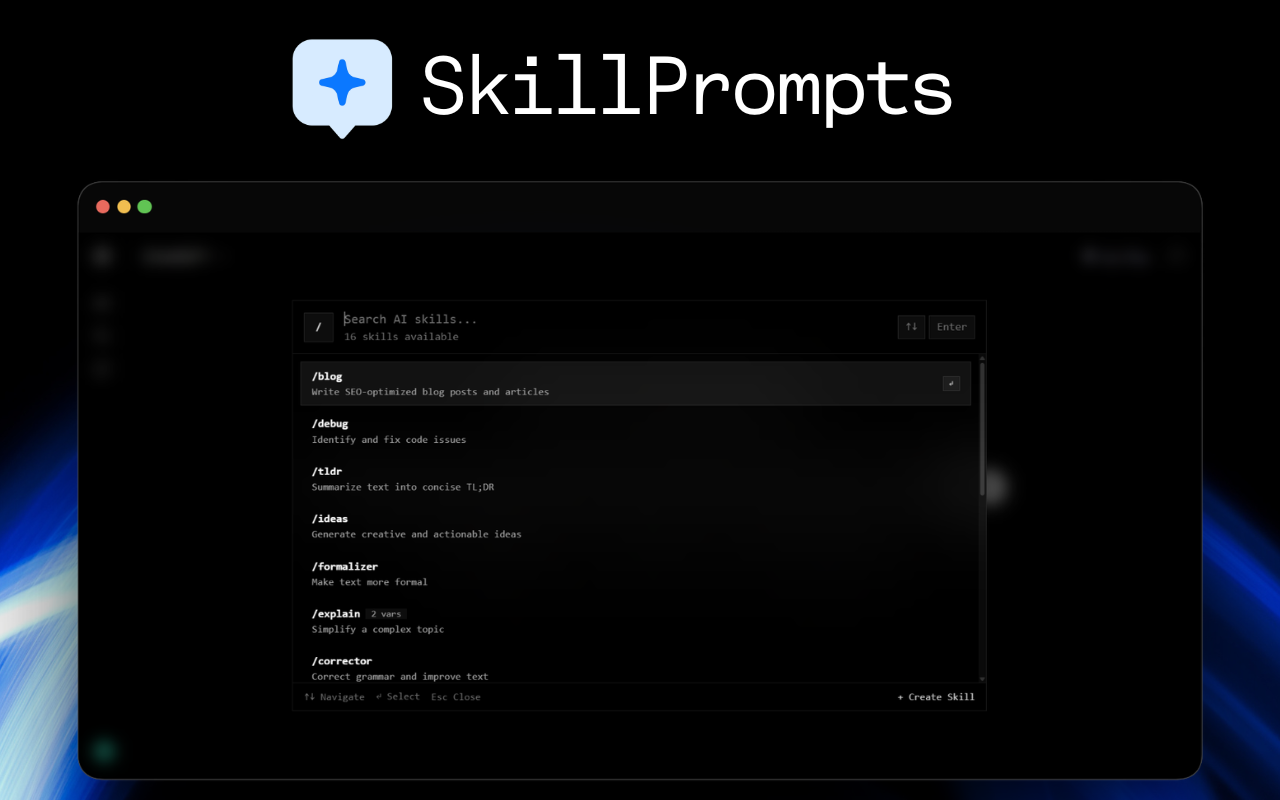 SkillPrompts gallery image