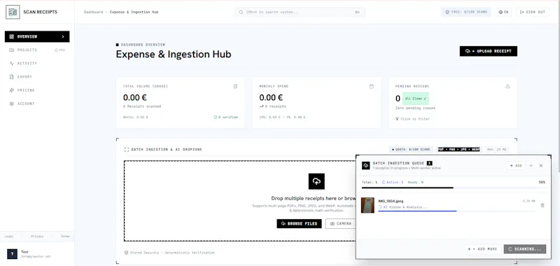 ScanReceipts screenshot 5