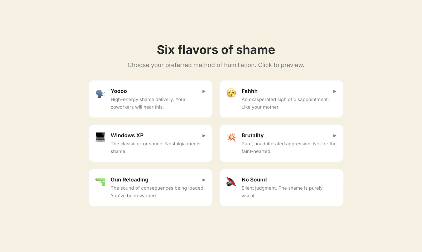 TabShame screenshot 3
