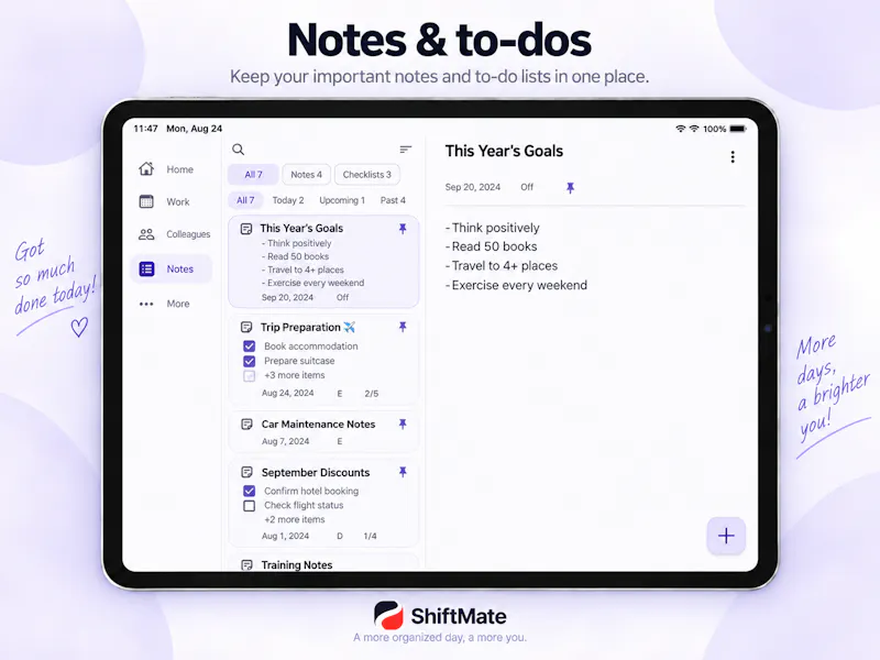 ShiftMate - Nurse shift calendar screenshot 14