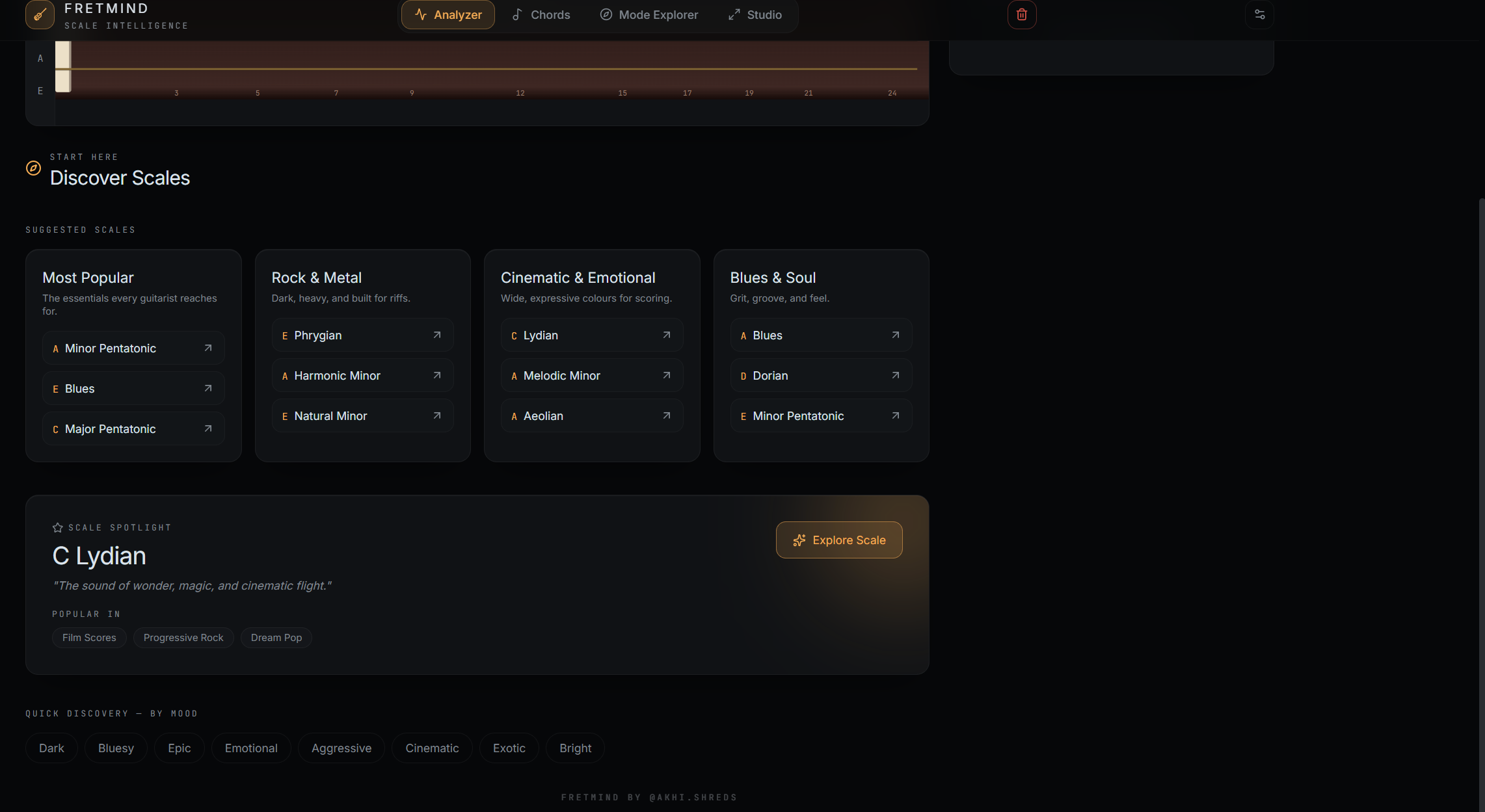FretMind - Scale Analyzer/Builder gallery image