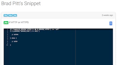 Save Snippet gallery image