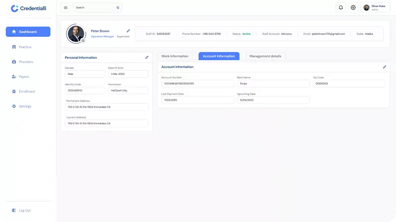 Credentialli screenshot 2