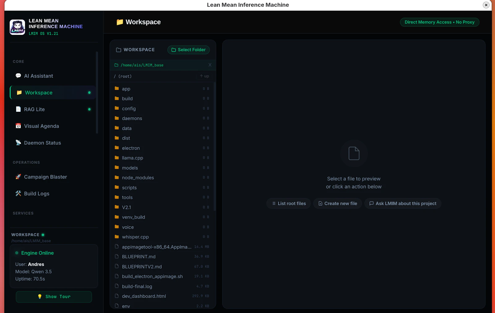 LMIM OS v2.1 'Tezcat · Sharpened screenshot 8