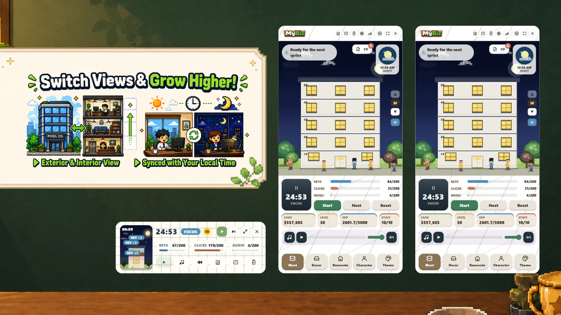 MyBiz: Pomodoro Desk Tycoon gallery image
