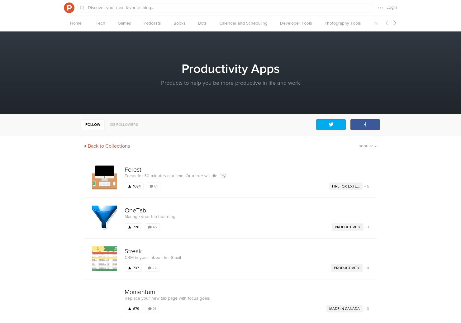 Productivity Apps