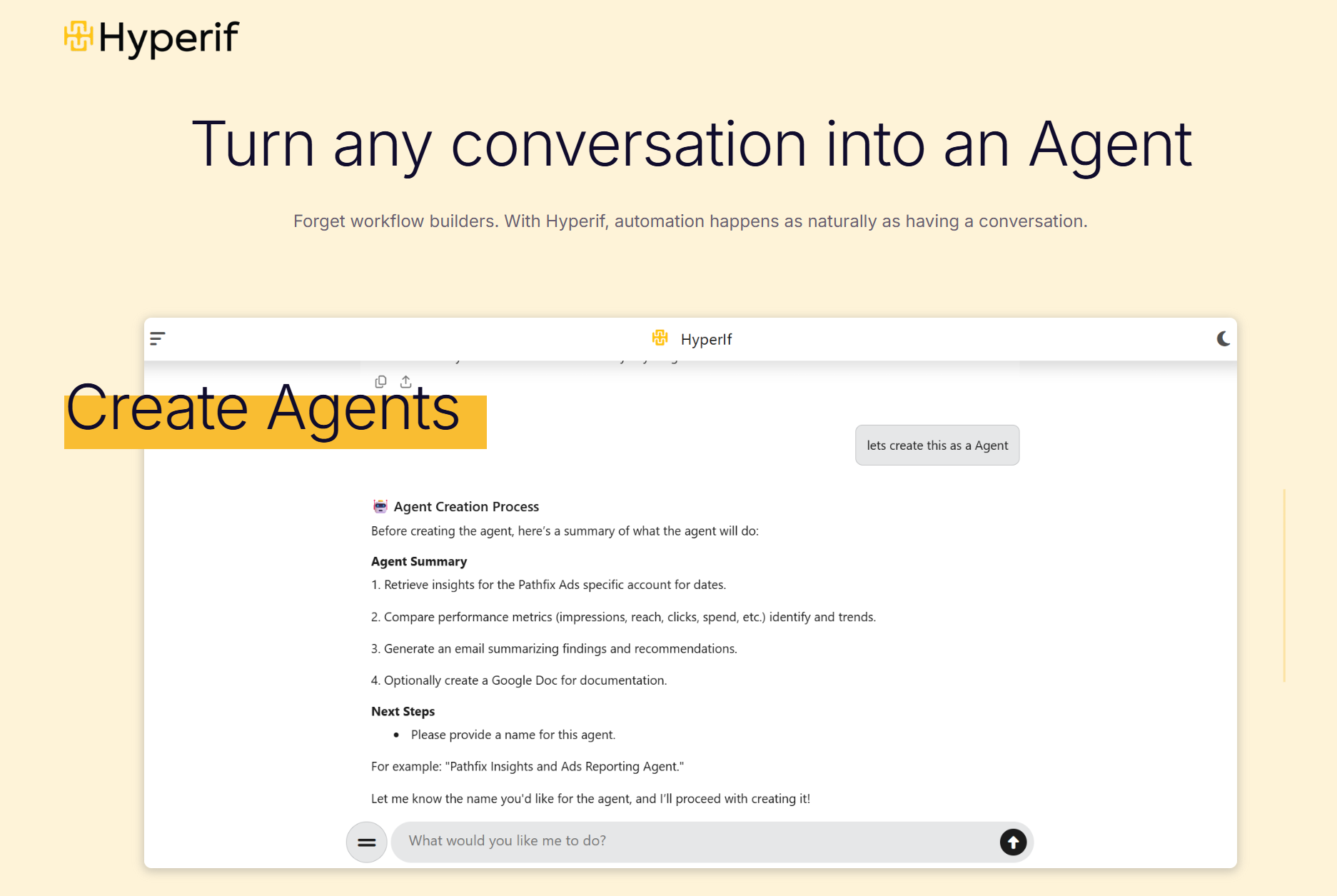 Média Hyperif - Une interface.Tous vos outils.Pas de MCP, pas de code, pas de serveurs. 7