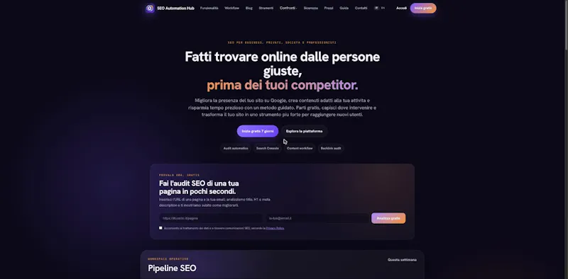 SEO Automation Hub screenshot 2