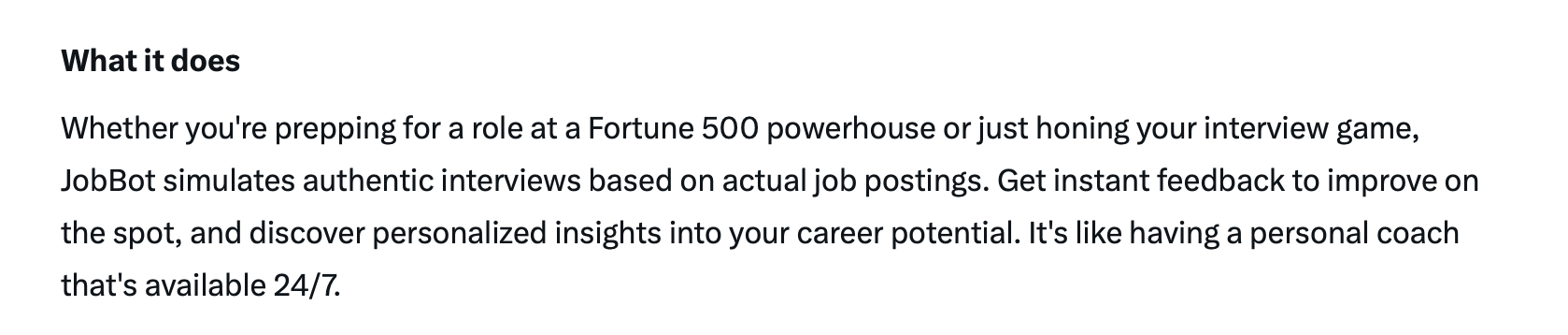 JobBot gallery image