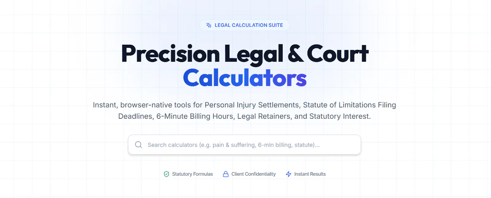 LegalCalculator.online screenshot 1
