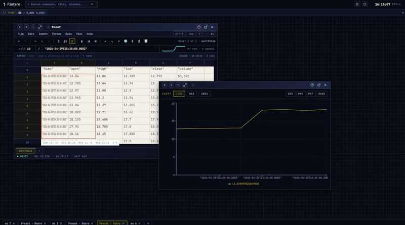 Finterm screenshot 2