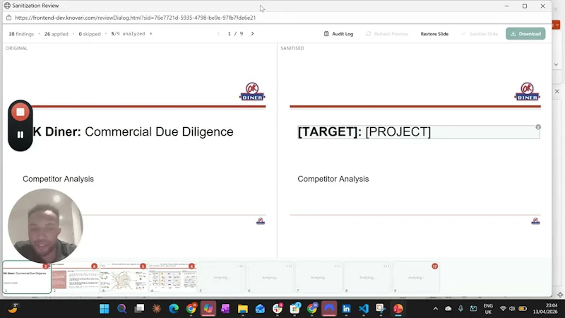 Knovari - Redaction for Consultancies screenshot 1 (video preview)