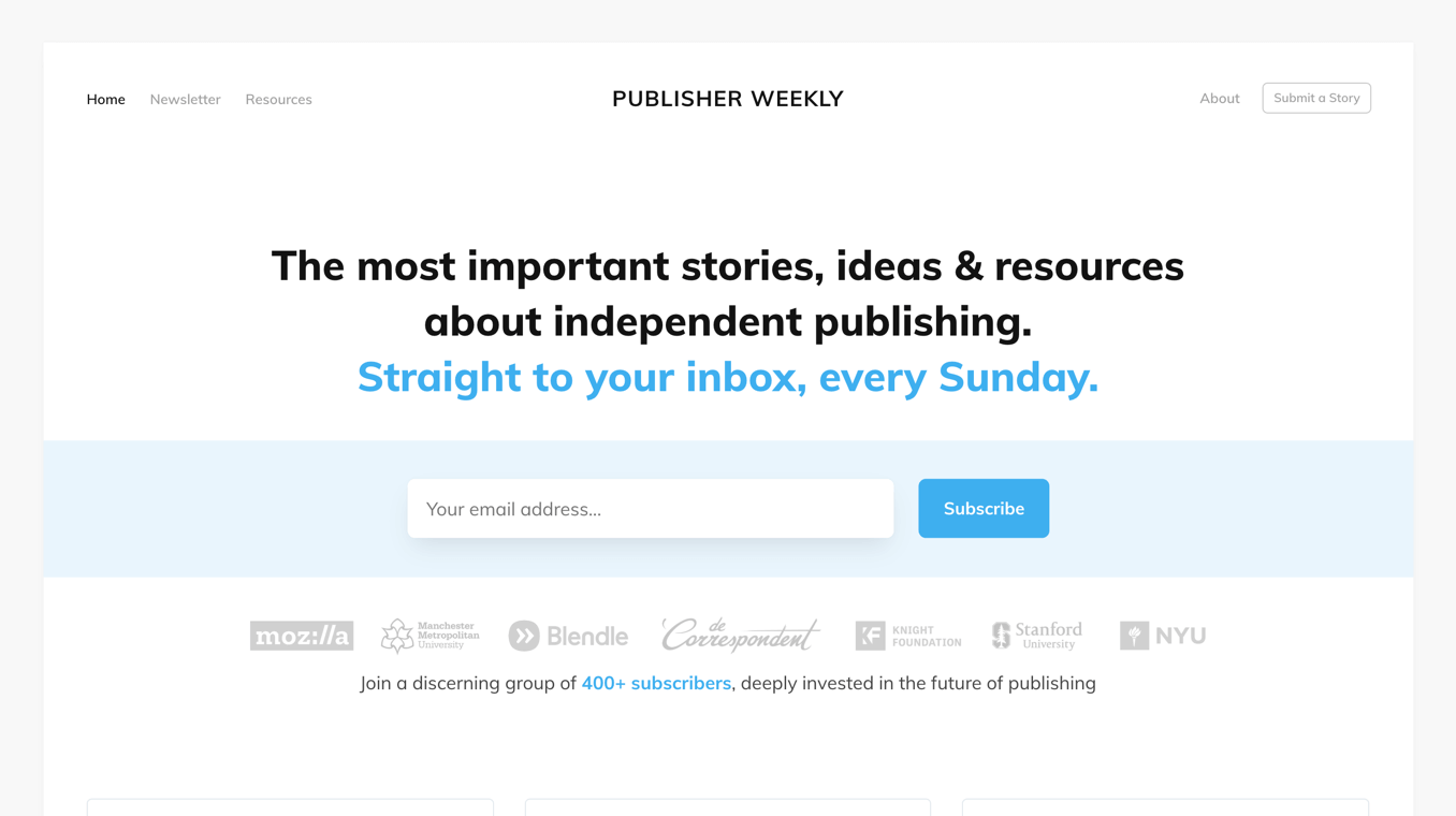 Publisher Weekly Image
