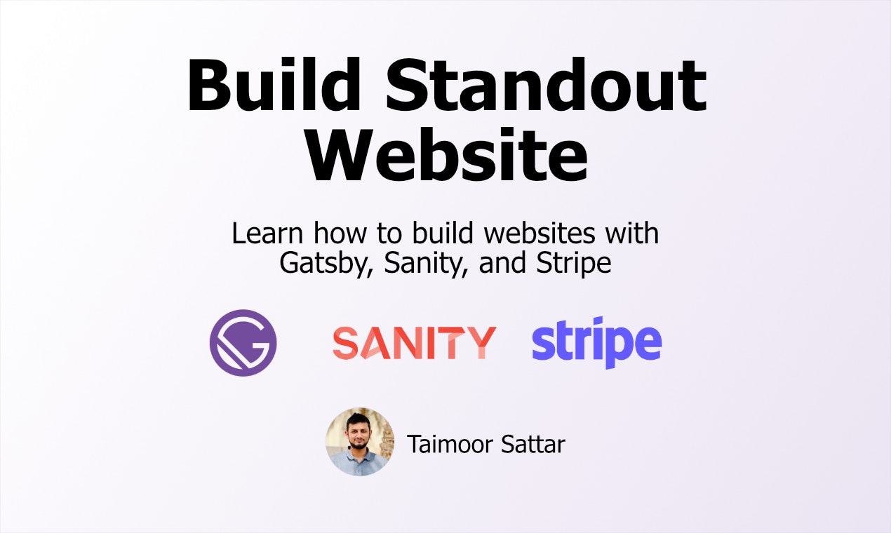 وسائط بناء موقع ويب بارز: دورة المطورين - تعرف على كيفية بناء مواقع الويب مع Gatsby و Danity و Stripe 2