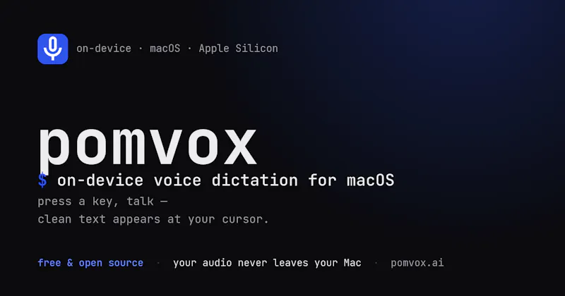 Pomvox screenshot 1