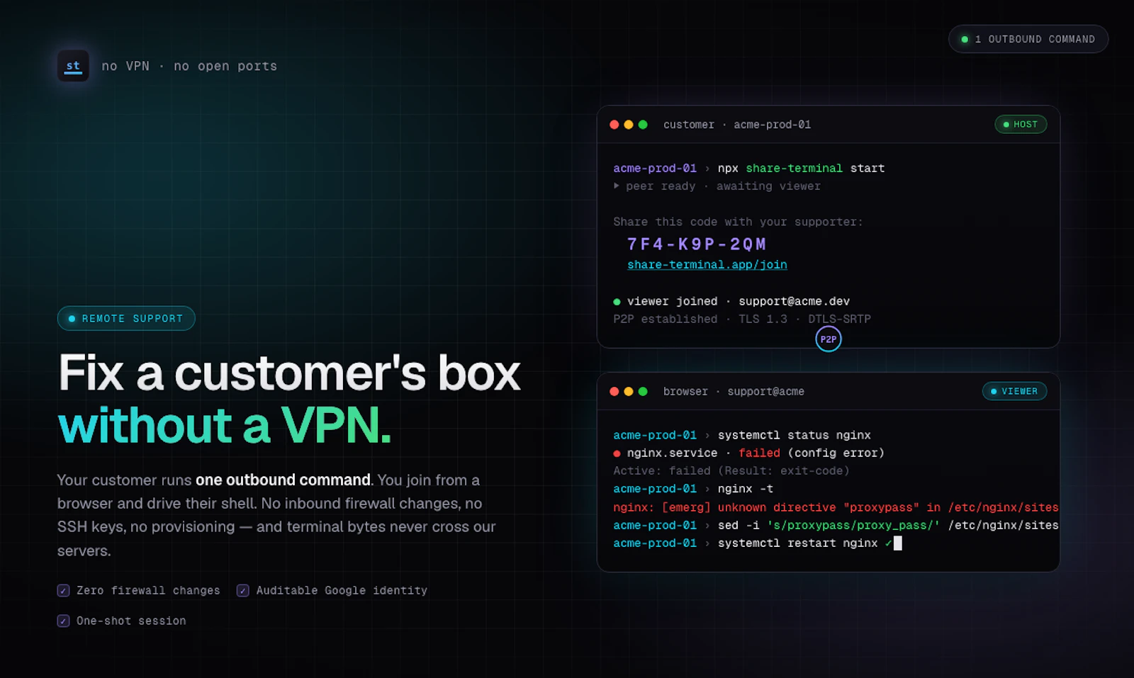 Share Terminal screenshot 6