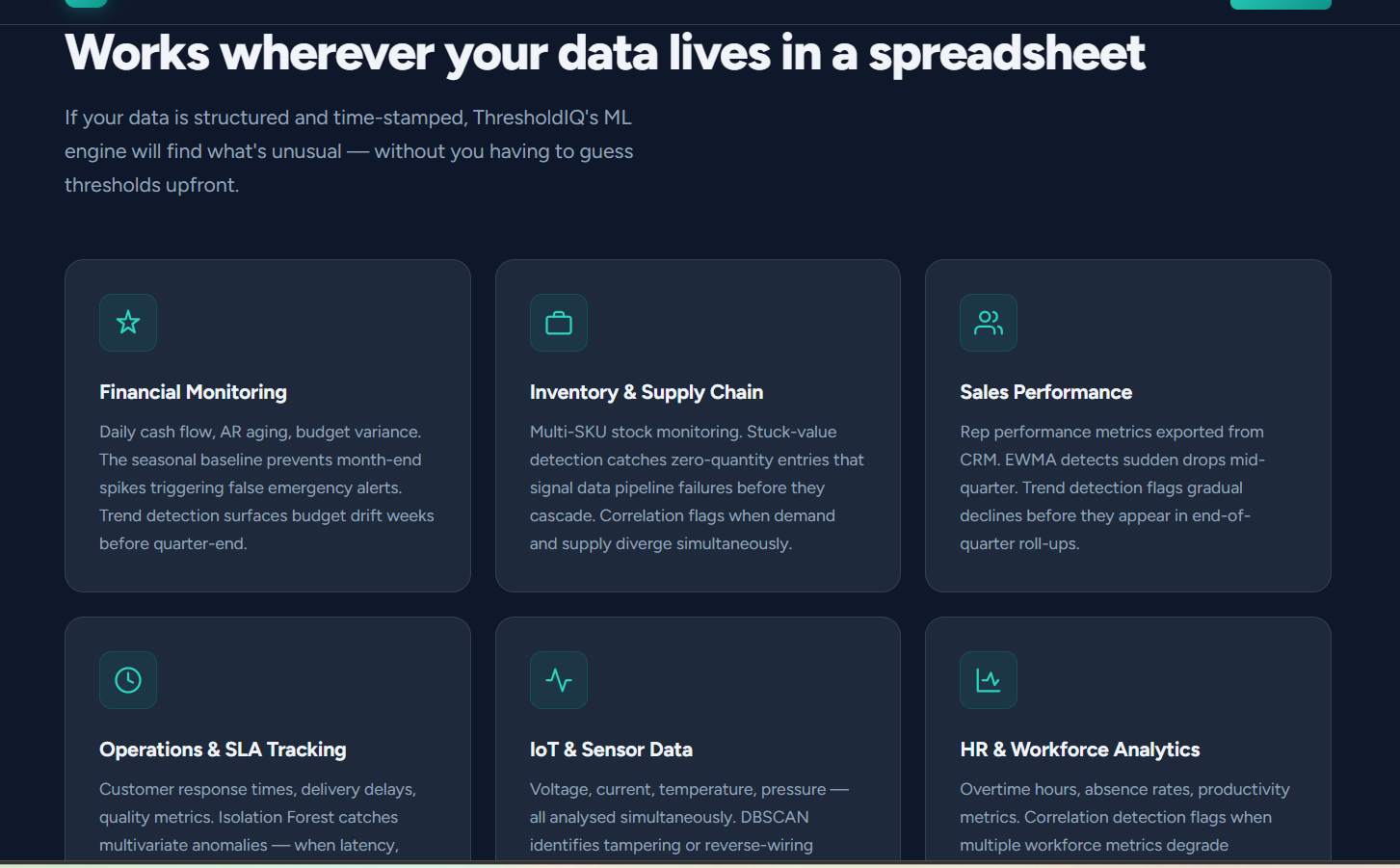ThresholdIQ Automated Detection Engine gallery image
