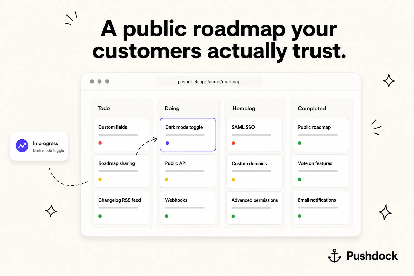 Pushdock screenshot 3