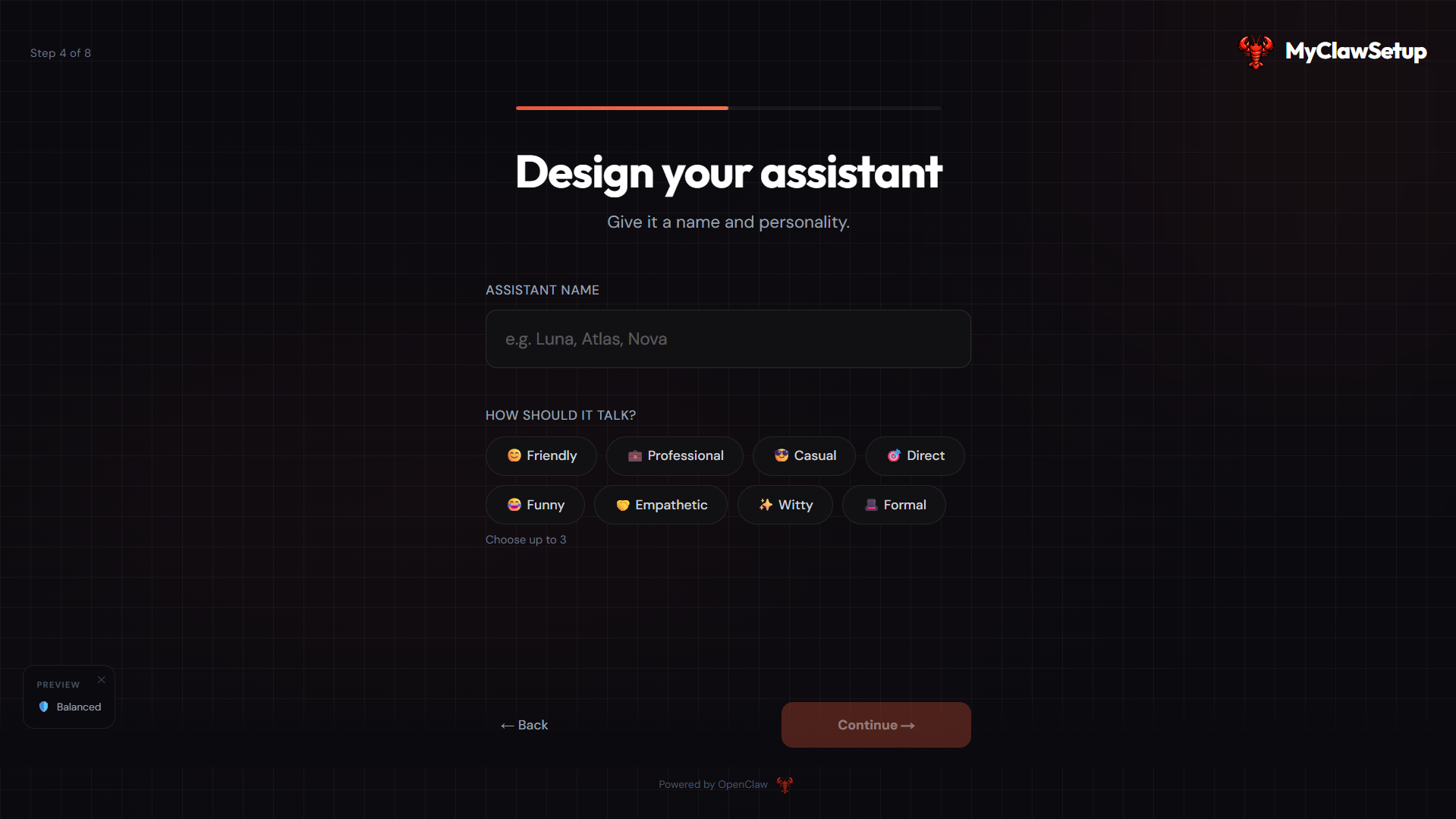 MyClawSetup gallery image