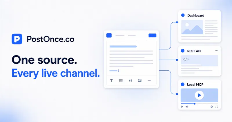 PostOnce.co screenshot 1