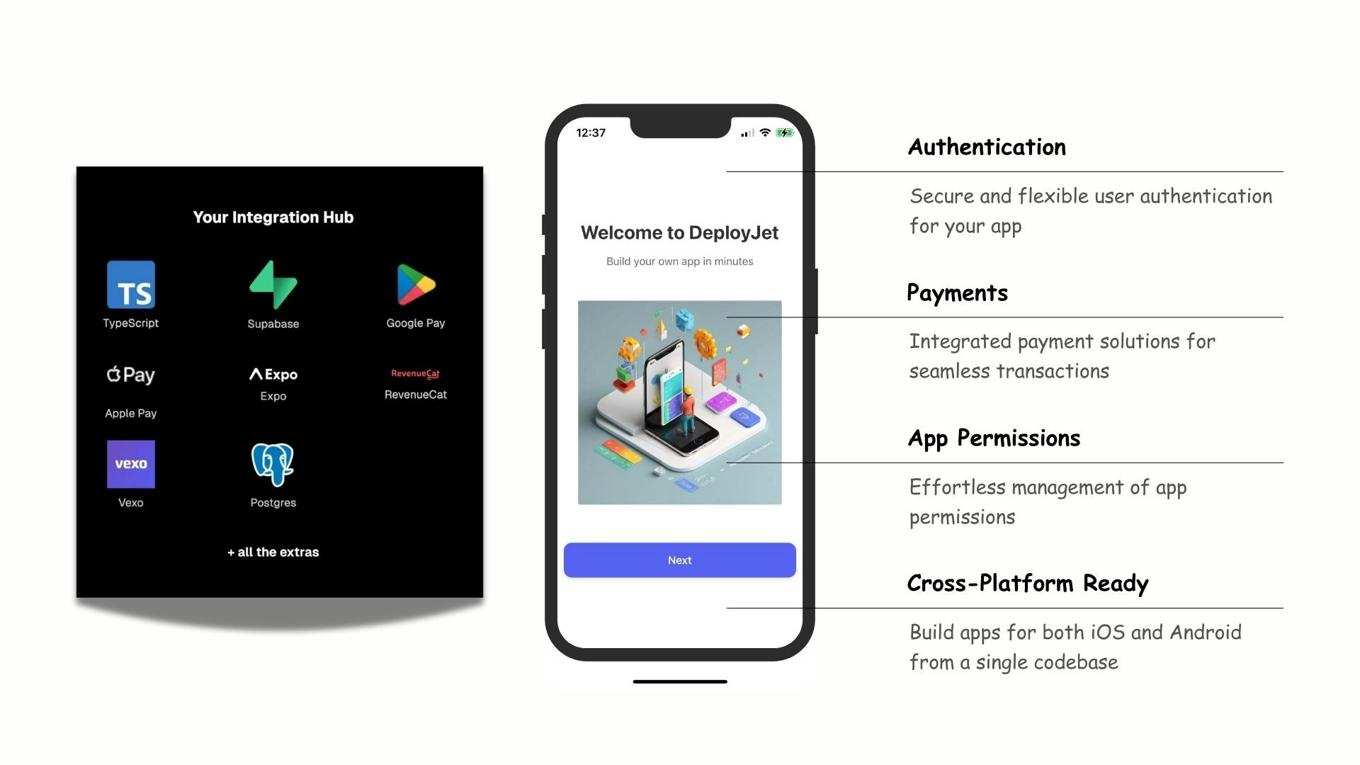 DeployJet - Kickstart Your Mobile App with Built-In Essentials media 4
