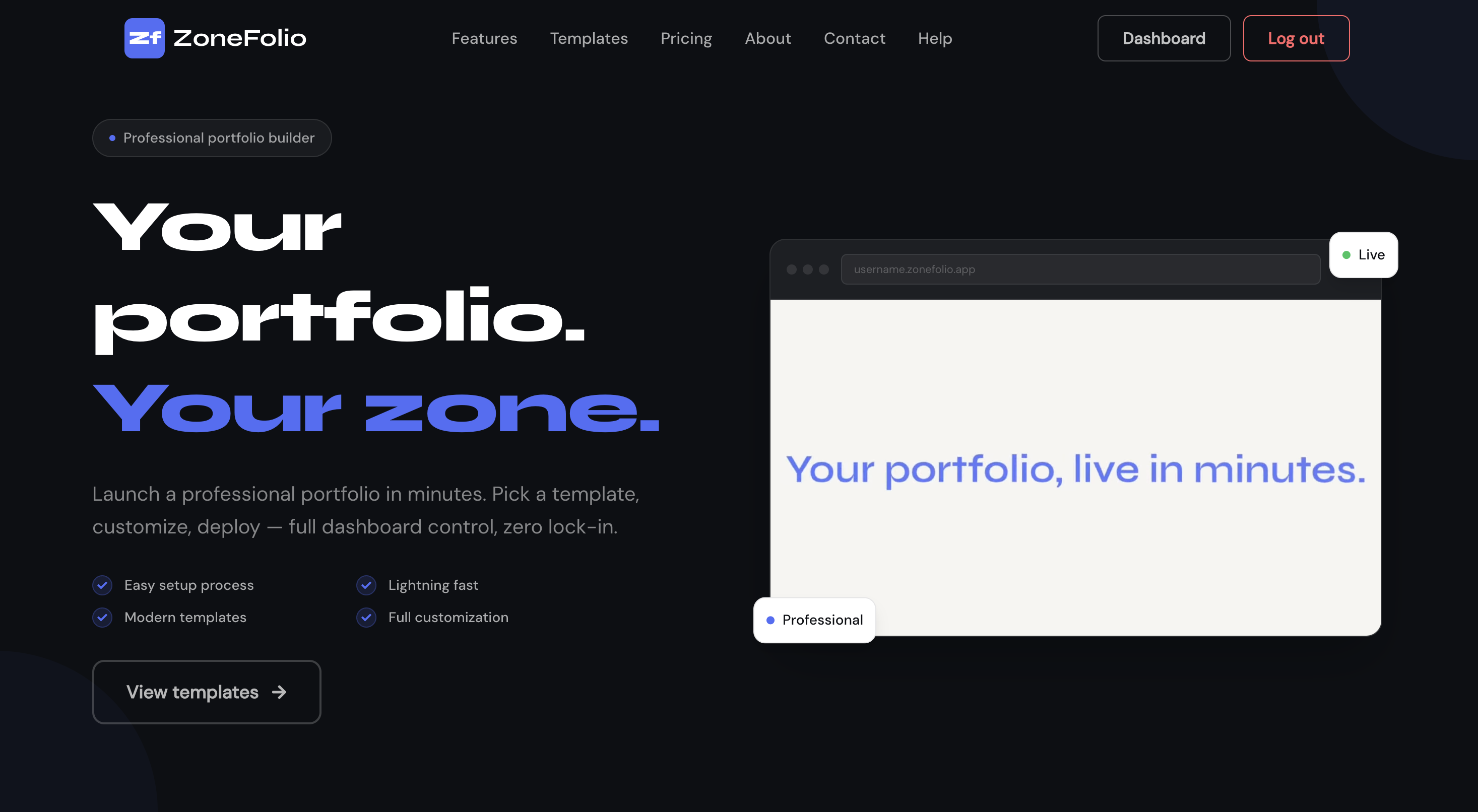 ZoneFolio gallery image