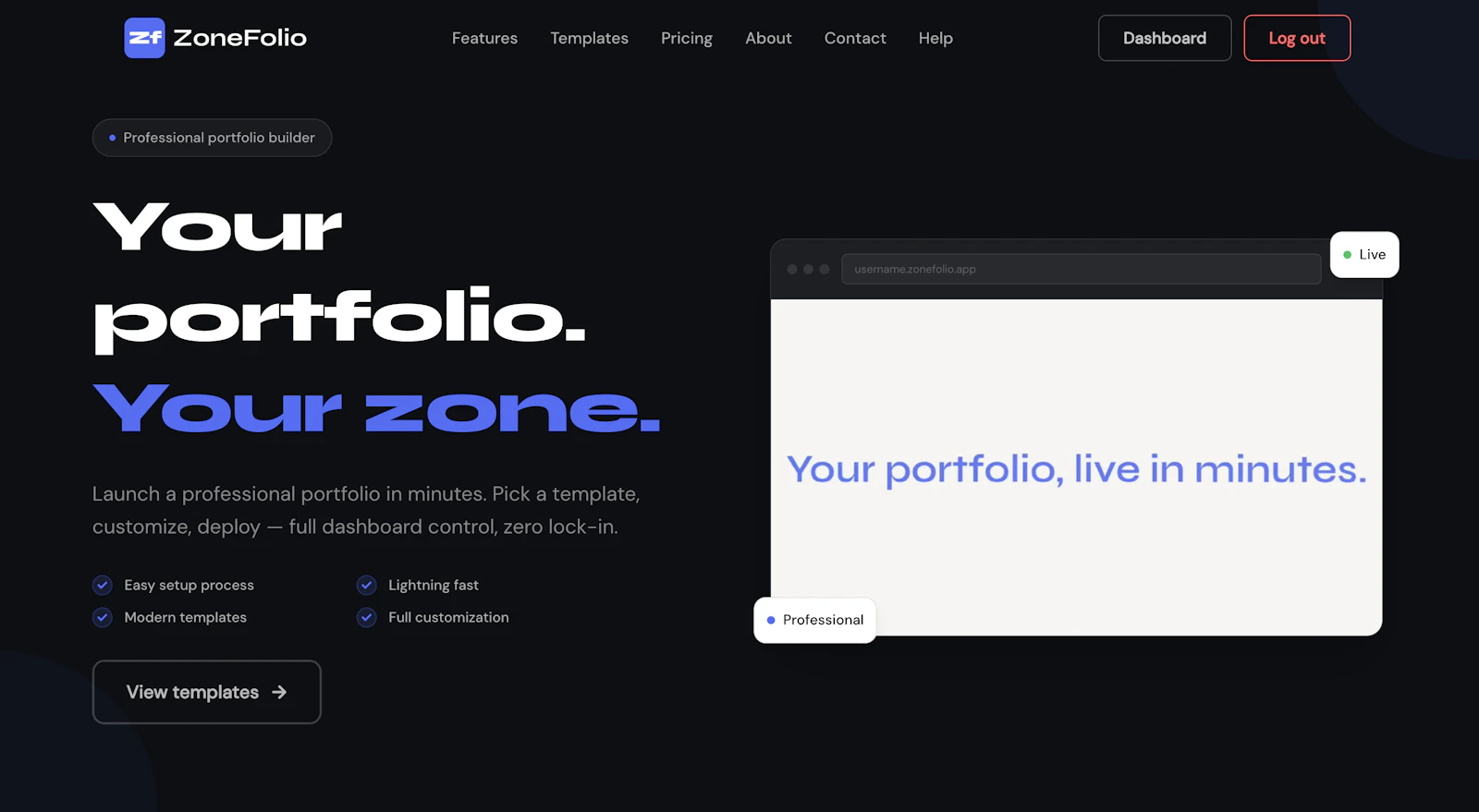 ZoneFolio screenshot 2