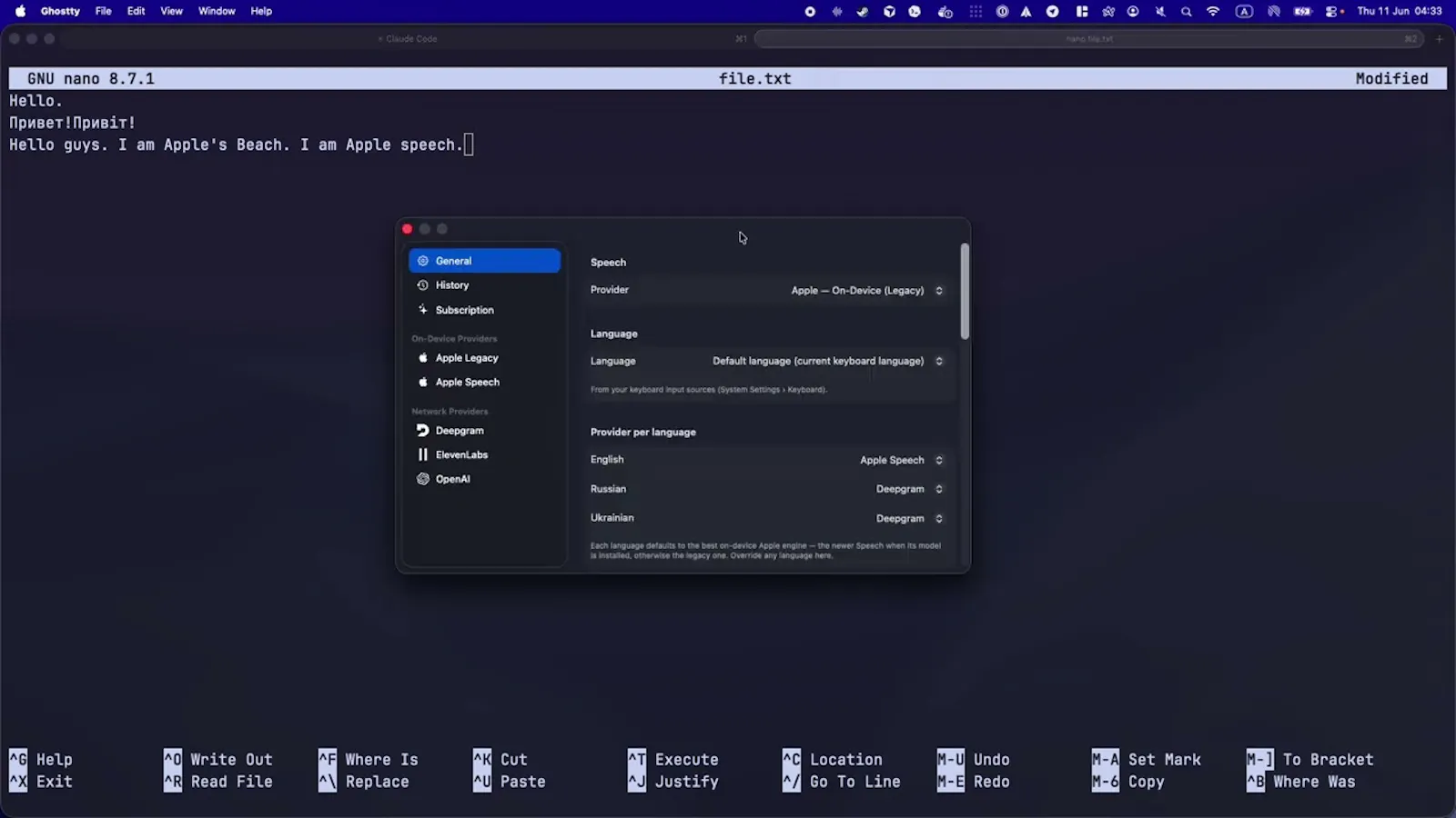 VTT for Mac screenshot 1 (video preview)