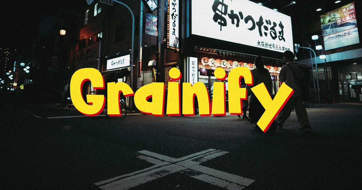 Mídia 1 de Grainificar - Adicione os autênticos efeitos de grãos e vintage às suas imagens