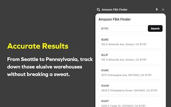 Amazon FBA Finder gallery image