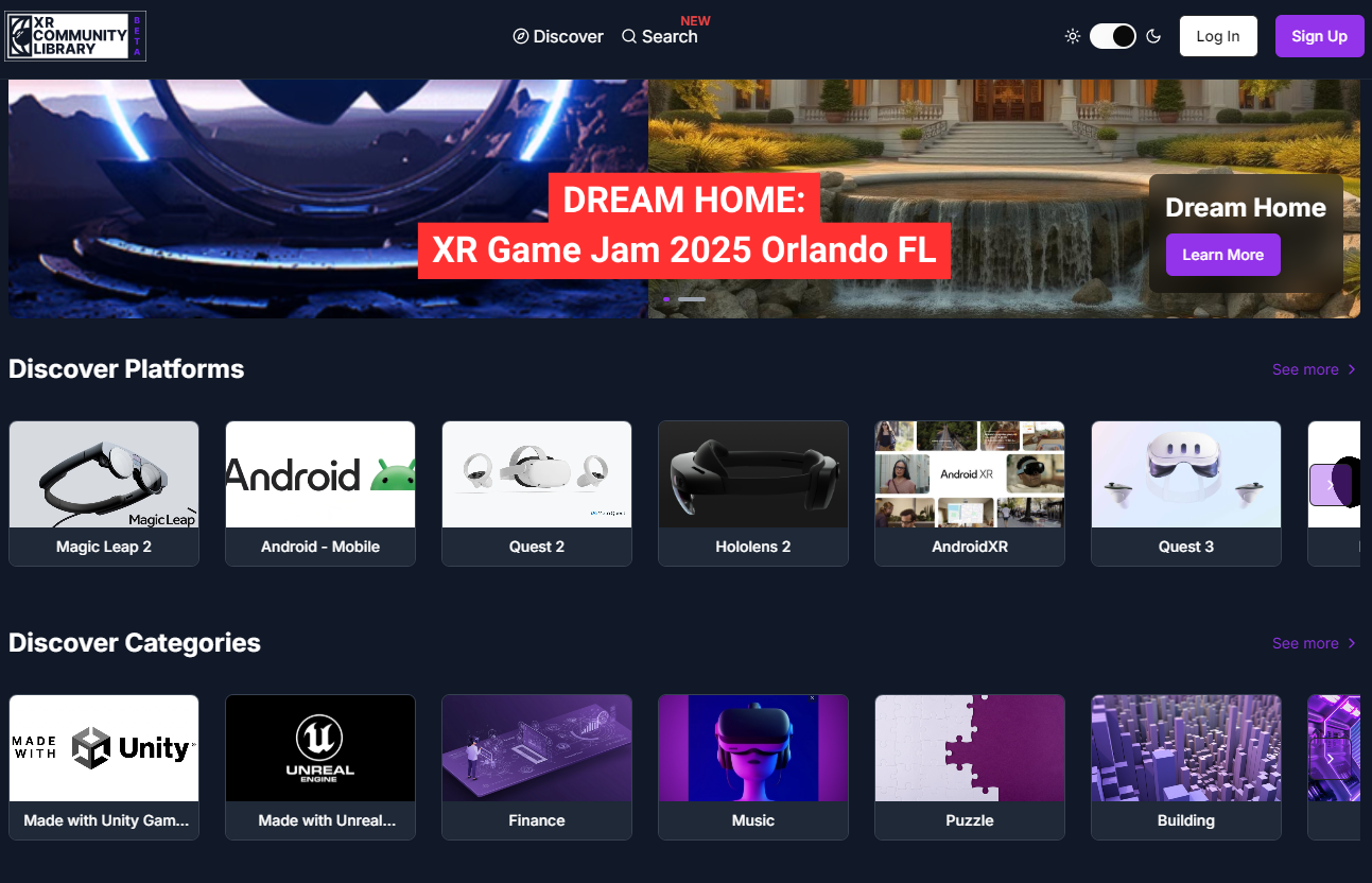 Media Thư viện cộng đồng XR - Khám phá trải nghiệm XR cho bất kỳ thiết bị nào, tất cả ở một nơi 2