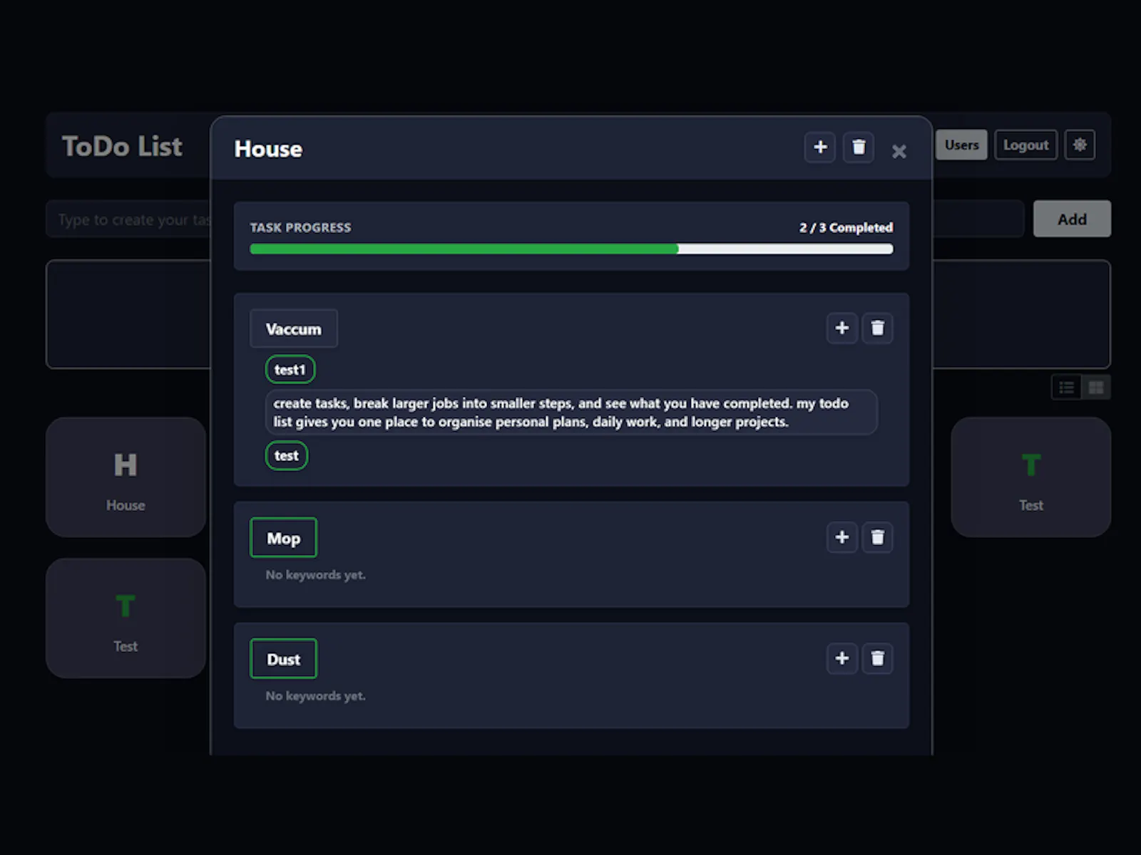 My ToDo List screenshot 2
