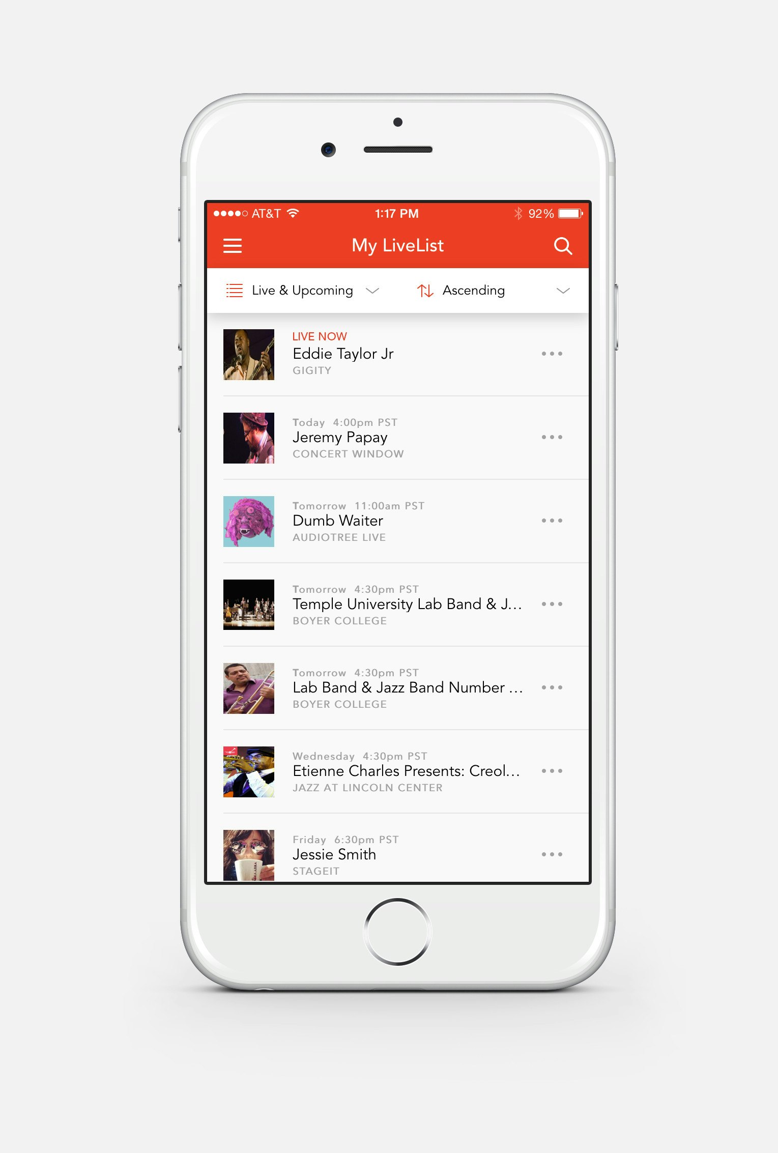 LiveList gallery image