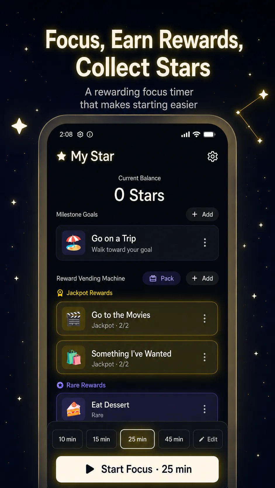My Star - Reward Focus Timer screenshot