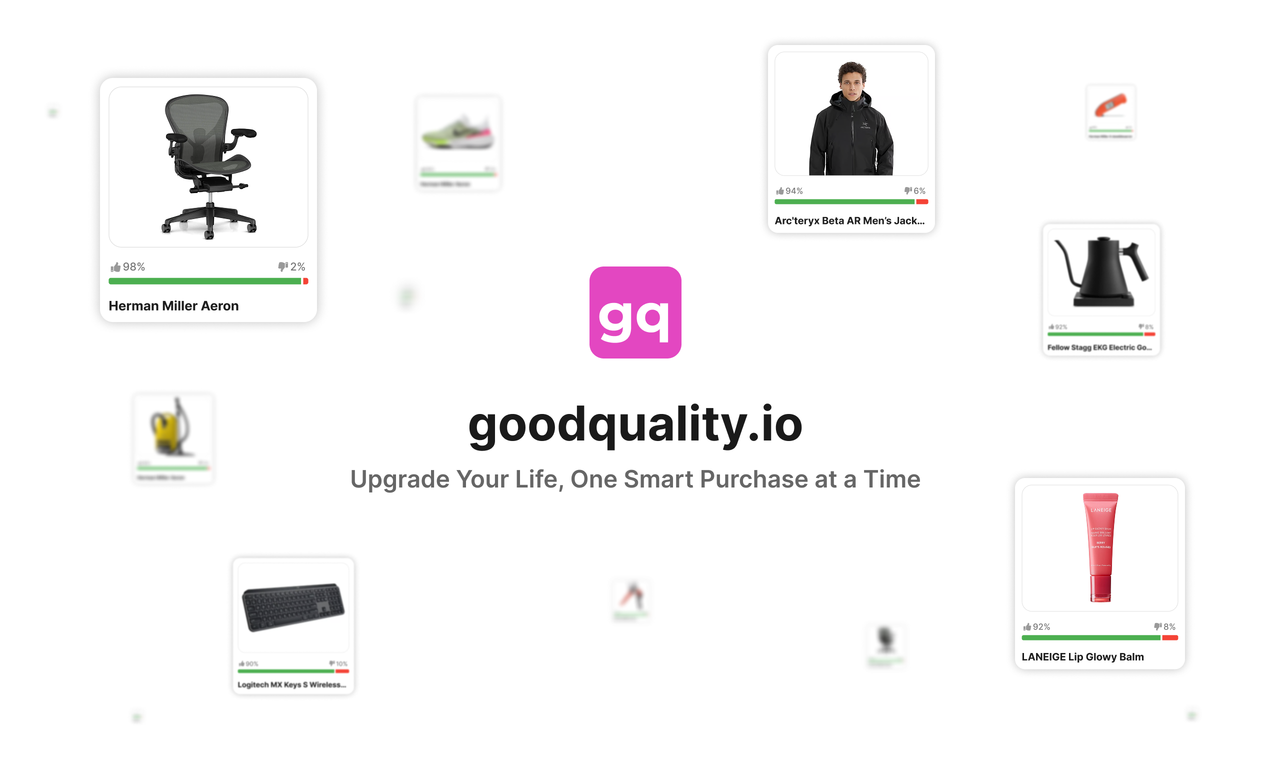 goodquality.io - उत्पाद जो निवेश के लायक हैं। मीडिया 1
