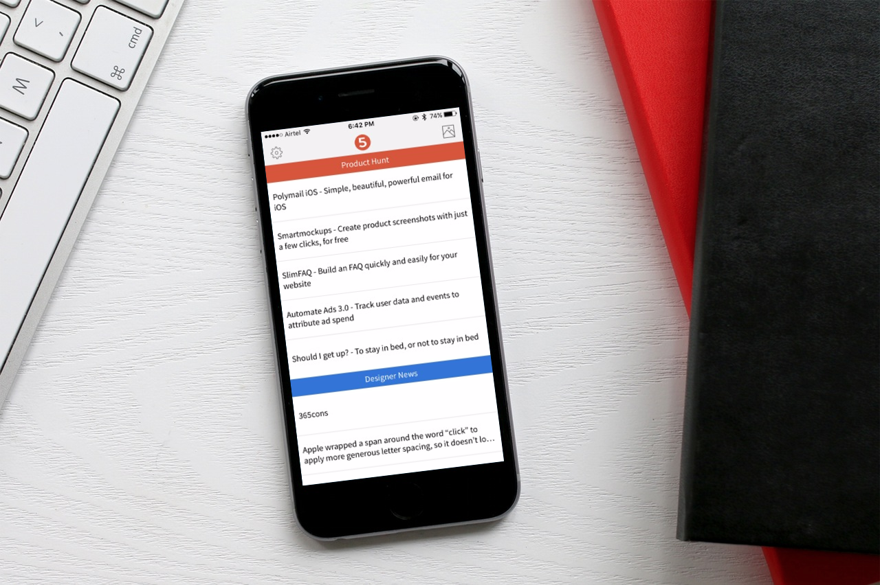 The Top Fives - iOS gallery image