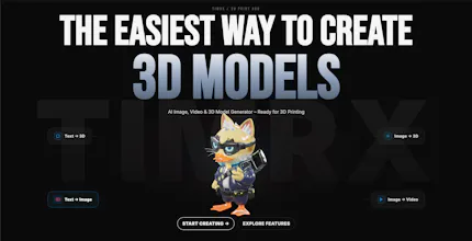 TimrX 3D Workspace gallery image